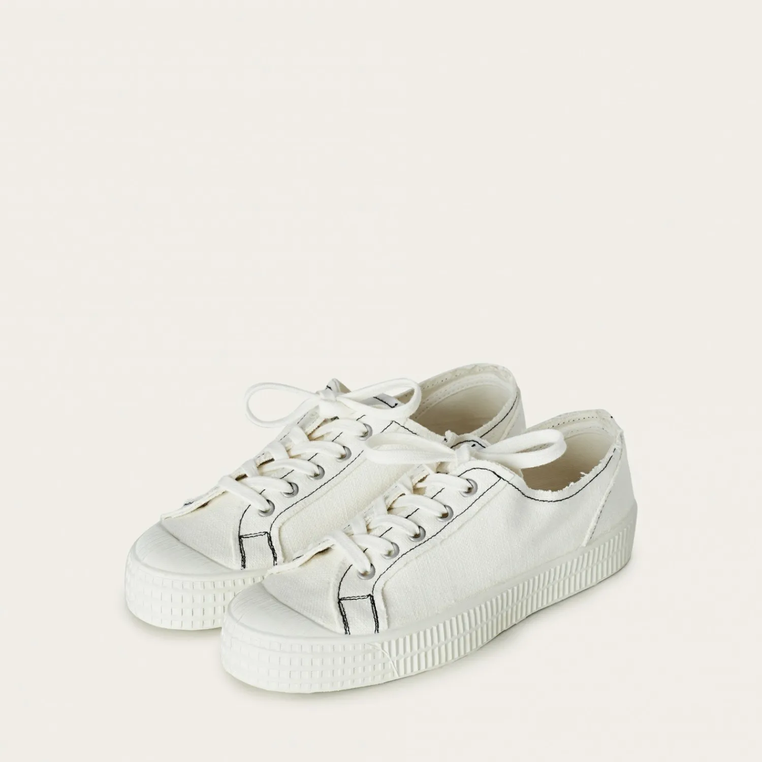 Balagan Novesta Star Master Sneakersy Damskie Vegan, Perlowy Z Czarna Nicia
