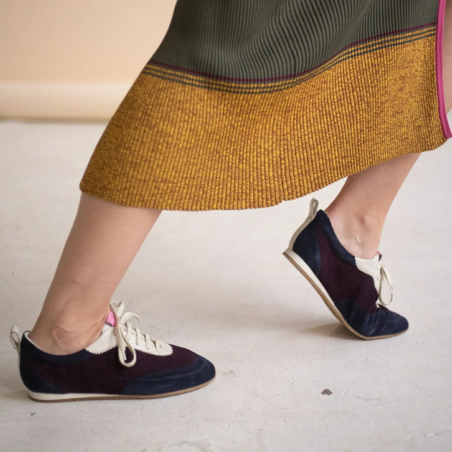 Balagan Ritza Sneakersy, Atramentowy Welur